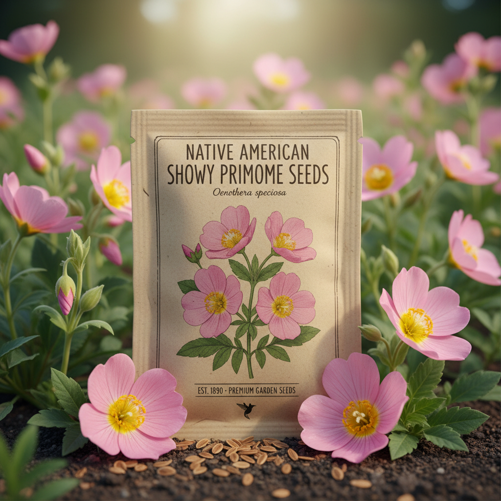 Flower Native American Primrose Showy 200 Non-GMO, Heirloom Seeds