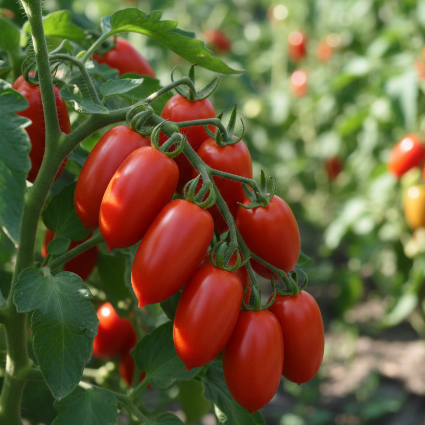 Tomato Plum Indeterminate Juliet 15 Non-GMO Hybrid Seeds
