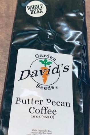 Now David's Garden Seeds® has their own blends of pecan coffees that come in one pound bags of whole beans. Yes, you will need a coffee grinder but it is so worth it when you grind your own beans fresh each morning. Your kitchen will smell heavenly with the aroma of pecan and coffee beans.