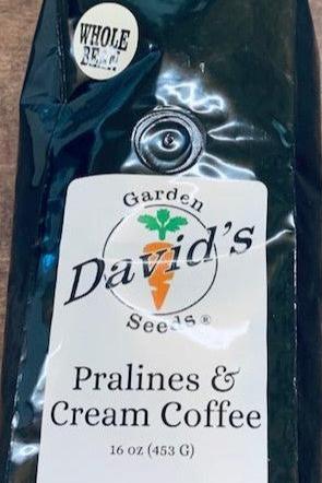 Now David's Garden Seeds® has their own blends of pecan coffees that come in one pound bags of whole beans. Yes, you will need a coffee grinder but it is so worth it when you grind your own beans fresh each morning. Your kitchen will smell heavenly with the aroma of pecan and coffee beans.