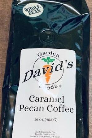 Now David's Garden Seeds® has their own blends of pecan coffees that come in one pound bags of whole beans.

Yes, you will need a coffee grinder but it is so worth it when you grind your own beans fresh each morning. Your kitchen will smell heavenly with the aroma of pecan and coffee beans.

Instead of going out for coffee, make it at home and you will love it. Brew a pot and it will be gone before you know it!

Order Today!