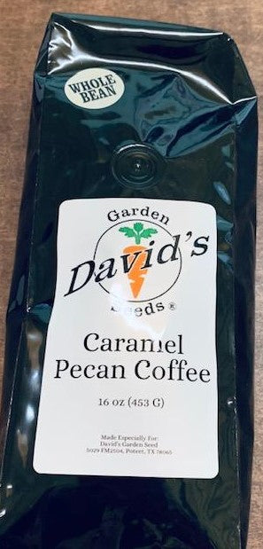 Coffee Ground Caramel Pecan Coffee, 1 Pound Bag