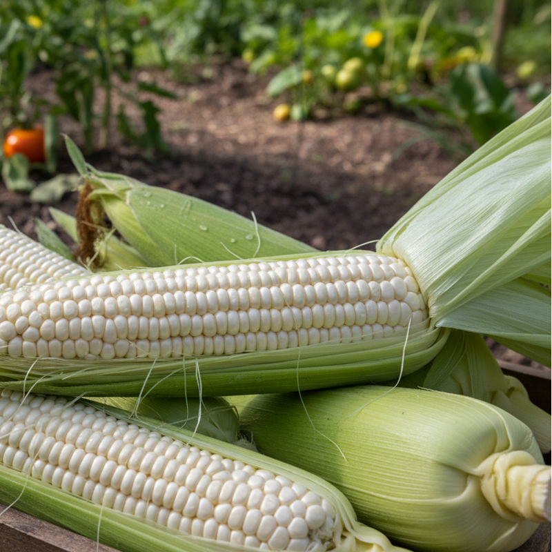 non gmo corn seeds for planting Corn Sweet Country Gentleman (White) 4 Non-GMO, Heirloom Seed Selections Available. 10 Seeds