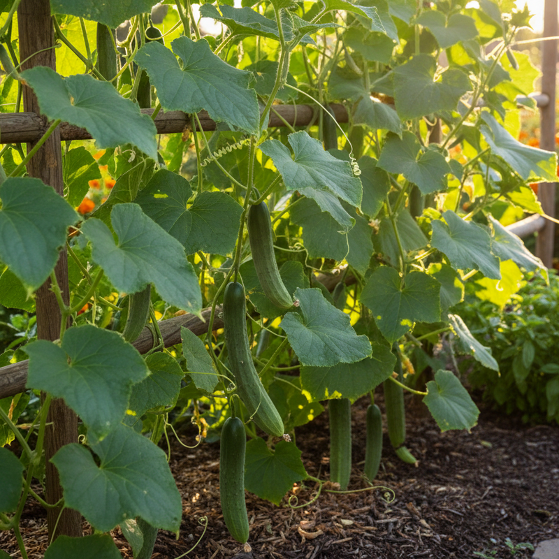 Cucumber Slicing Tokiwa plant