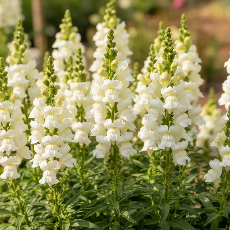 Flower Snapdragon Avignon Ivory plant