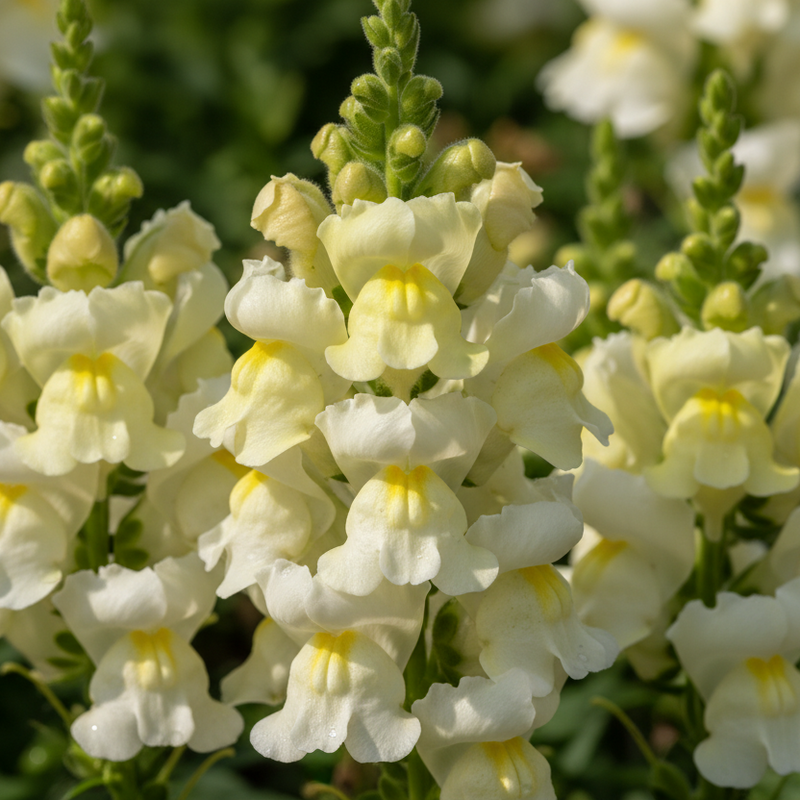 Flower Snapdragon Chantilly Cream Yellow