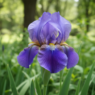 wild blue iris
