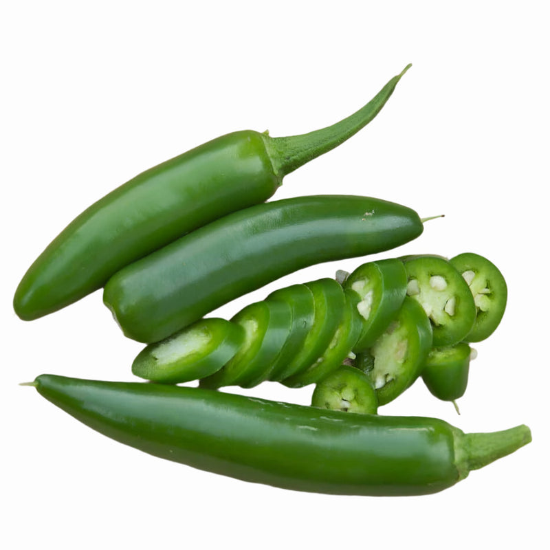 This heirloom serrano pepper is another of the classic hot peppers and one of the most commonly used for cooking. The Serrano provides a medium-hot taste, and is typically not over-powering to most palates. The pods of the Serrano can be eaten in either their green or red form. An excellent traditional style serrano, this pepper has five times the heat of a jalapeno!